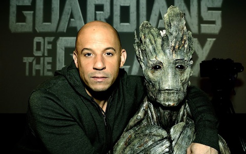 Vin Diesel “trưởng thành” cùng người cây Groot trong "Vệ binh dải ngân hà 2"