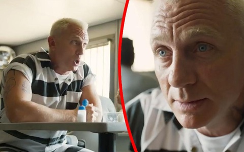 "Điệp viên 007" Daniel Craig gây sốc với vai diễn gã tù "bá đạo"