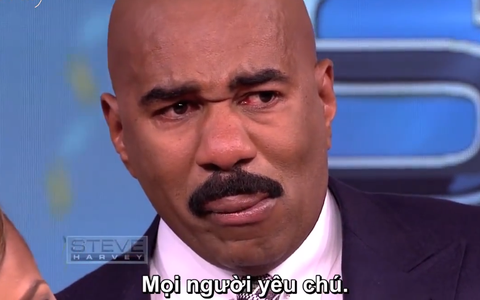 "Little Big Shots" tập đặc biệt: MC Steve Harvey òa khóc nức nở khi nhớ về tuổi thơ
