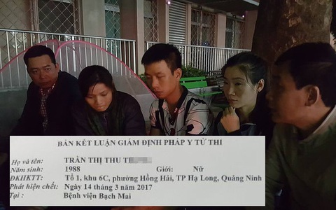Vụ thai phụ tử vong ở PK 168 Hà Nội: Gia đình chưa đồng tình kết quả giám định
