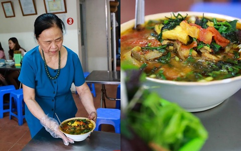 Ngày thảnh thơi, tạt vào ngõ nhỏ ăn bún ốc cổ, nghe chủ quán kể chuyện suýt... đẻ rơi vì mải gánh rong