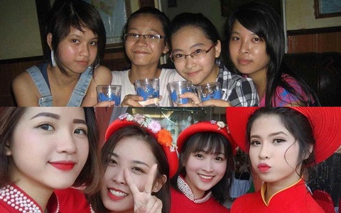 Khi team "chị em cây khế" cùng nhau dậy thì thành công với "chiếc đũa thần" make up và 360