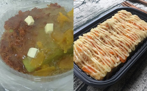 Chiếc bánh bông lan trứng muối "dị" nhất mọi thời đại và nỗi khổ các thượng đế mua đồ ăn khác hẳn quảng cáo