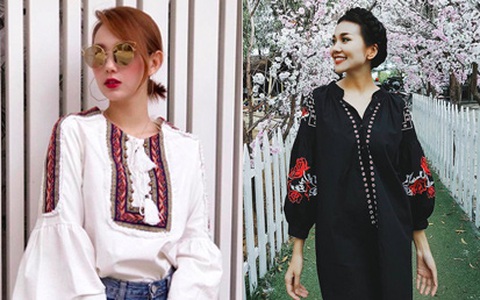 Váy áo thêu họa tiết: Những kiểu dáng đáng sắm nhất cho Xuân/Hè 2017