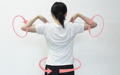 4 bài tập bả vai đơn giản giúp giảm đau vai, đẹp lưng, thon eo