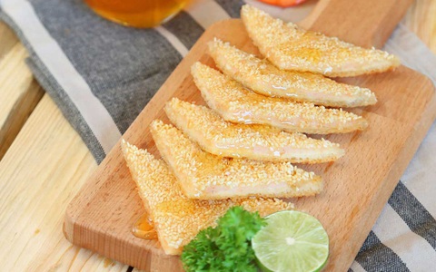 30 phút để làm bánh mì nướng tôm vừng tuyệt ngon cho bữa sáng