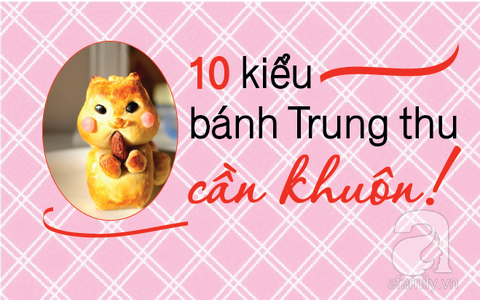 Hot hơn cả loại truyền thống, đây là 10 kiểu bánh Trung thu không cần khuôn vừa xinh xắn lại siêu dễ làm