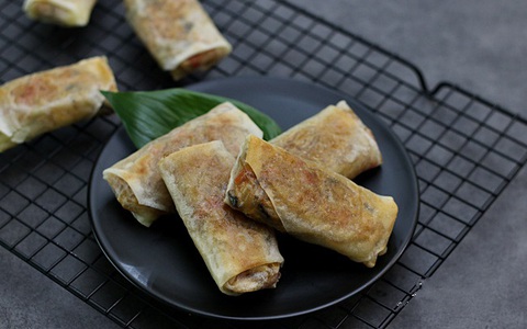 Cuối tuần đổi vị cho cả nhà với món nem rau củ cực ngon