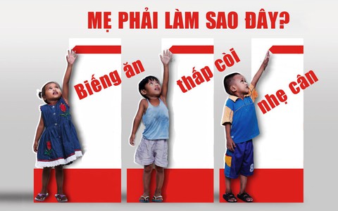 Chế độ ăn cùng cách chăm sóc tuyệt vời dành cho trẻ có dấu hiệu sụt cân, suy dinh dưỡng