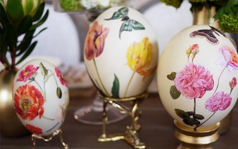 15 cách biến những quả trứng đơn điệu thành món đồ trang trí nhà đầy màu sắc