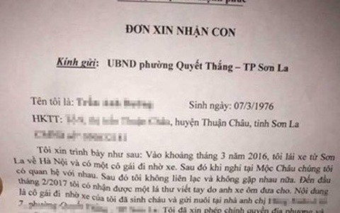 Bất ngờ biết mình có con sau một lần cho cô gái trẻ đi nhờ xe