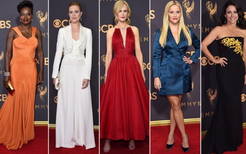 "Thiên nga nước Úc" Nicole Kidman đánh bại mọi nhan sắc khi xuất hiện tại thảm đỏ Emmy 2017