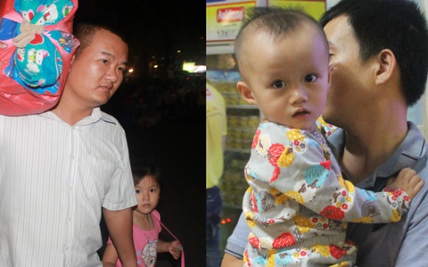 Ga Sài Gòn những ngày giáp Tết: Sợ trễ tàu, cha mẹ ôm con ngồi chầu chực trước cửa ga hàng giờ đồng hồ