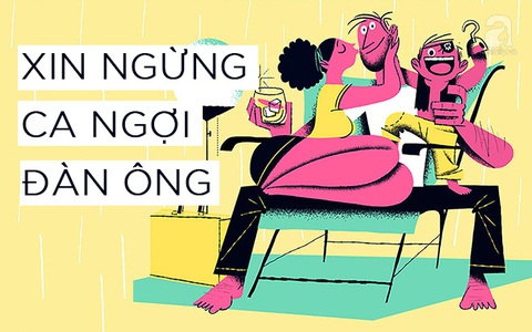 Xin ngừng ca ngợi đàn ông vì chỉ những việc tối thiểu