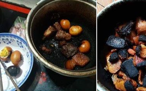 Lại thêm một nồi trứng kho thịt cháy đen chứng minh truyền thuyết "đẻ xong để quên não ở bệnh viện" là có thật 