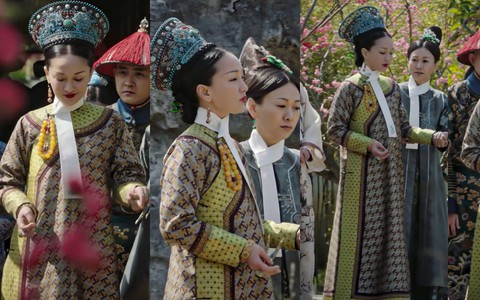 Mấy ai được như Như Ý - Châu Tấn, nắm nhanh xu hướng nhất hậu cung khi chọn sấn y họa tiết khá giống Chanel