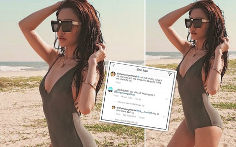 Lần đầu đăng ảnh bikini nhưng lại bị chê lép, đây là cách Bích Phương đáp trả