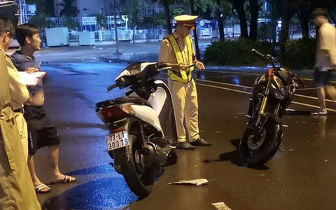 Thiếu úy CSGT ngã khi làm việc với dân: "Tôi ngã thật, không phải diễn hay ngã nghiệp vụ"