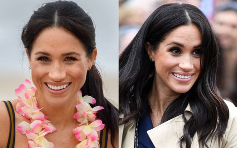 Tinh ý lắm mới nhận ra Meghan Markle dùng mẹo này để giấu đi gương mặt mệt mỏi khi bầu bí