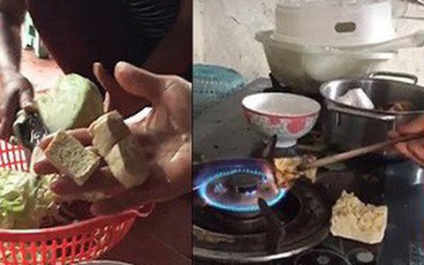 Xôn xao clip đậu phụ bóp không vỡ, đốt cháy khét ở Nghệ An