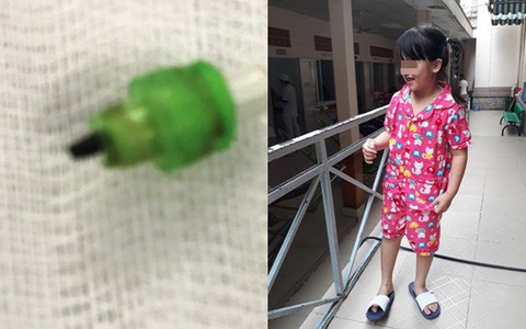 Cắn bút khi ngồi trong lớp, bé gái 7 tuổi ở TP.HCM suýt chết vì nuốt ruột bút chì vào phổi