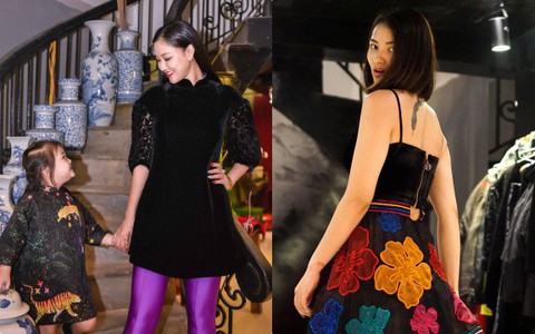 Hồng Quế tái xuất sau khi sửa mũi, Maya lái xe tiền tỷ đưa con gái đi thử đồ trước show diễn thời trang