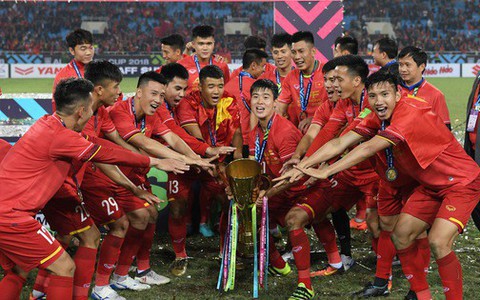 Đội tuyển Việt Nam được thưởng hơn 30 tỷ đồng sau khi vô địch AFF Cup 2018