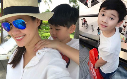 Chưa hết bất ngờ vì Thân Thúy Hà khoe bụng bầu, dân mạng được phen ngỡ ngàng vì cậu con trai 8 tuổi của cô