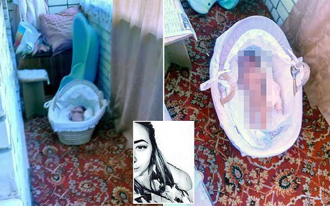 Mẹ ác quỷ vứt con sơ sinh ngoài ban công với nhiệt độ -20 độ C để dằn mặt chồng cũ vì "nó quá phiền phức"