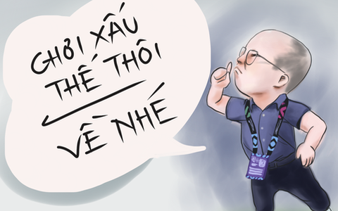 Bộ tranh chibi cute hết cỡ về hành trình của tuyển Việt Nam tại AFF Cup 2018