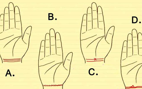 Những nếp gấp trên cổ tay cho biết bạn có phải là người sinh ra đã gặp nhiều may mắn hay không