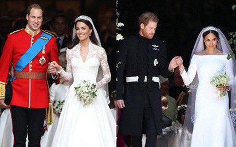 4 chiếc váy cưới hoàng gia Anh khác nhau thế nào? - Mặc đẹp