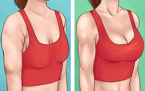 10 bài tập dễ dàng thực hiện cho cánh tay đẹp và ngực gọn gàng, căng mẩy