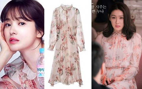 Cơn sốt của chiếc váy hoa "quốc dân": Đến cả Song Hye Kyo cũng chọn mặc để đóng quảng cáo đây này!