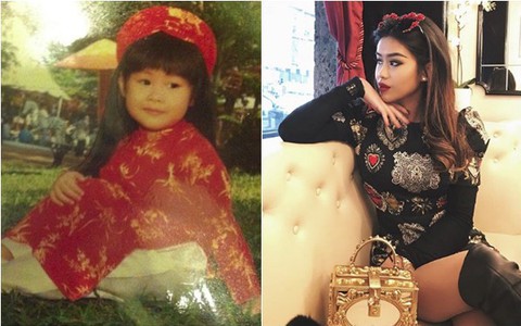 Hành trình từ bé gái bầu bĩnh, mộc mạc đến thiếu nữ sang chảnh, sexy của Thảo Tiên - em chồng "ngọc nữ" Tăng Thanh Hà