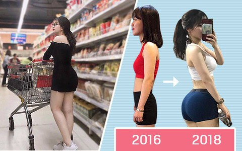 Từng bị chê phẳng lỳ “3 vòng như một”, cô gái trẻ lột xác nhờ cách này để sở hữu cơ thể khỏe đẹp hoàn hảo sau 2 năm