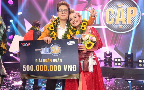 "Mỹ nữ ngàn cân" Tố Tố - Bùi Anh Tuấn giành chức Quán quân Trời sinh một cặp