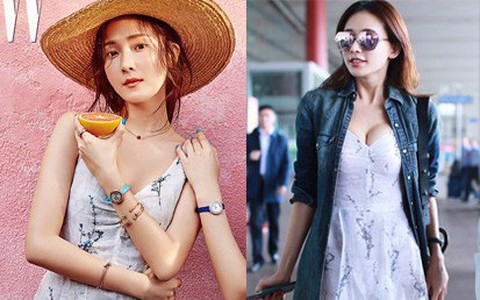 Cùng diện váy gợi cảm, mỹ nhân 43 tuổi Lâm Chí Linh đẹp lấn át Jessica Jung nhờ vòng 1 "khủng"