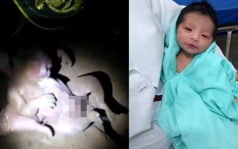 Bé sơ sinh sống sót thần kỳ sau khi bị chôn sống suốt 8 giờ vì người mẹ tưởng con đã chết