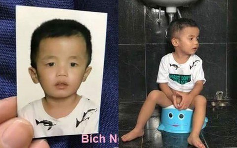 Ảnh hộ chiếu của "thanh niên" Ủn trông rất oai, ai mà ngờ lại được mẹ chụp ngay trong toilet