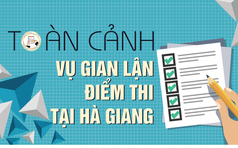 Infographic vụ gian lận điểm thi tại Hà Giang: 1 người "đổi đời" 114 thí sinh