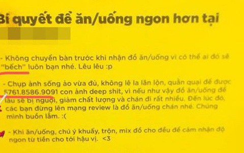 Bảng nội quy đang nổi nhất MXH lúc này: "Đi ăn cỗ về mất chỗ", ở trên khuyên chụp ảnh vừa đủ ở dưới lại cấm chụp ảnh...