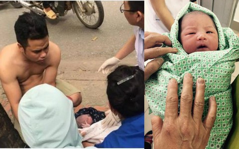Ông bố trẻ kể hành trình vợ "đẻ rơi": Chỉ còn cách bệnh viện 2km, con gái đã "sốt sắng" chui ra khỏi bụng mẹ