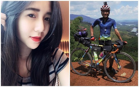Khoe em trai 19 tuổi cùng hành trình xuyên Việt bằng xe đạp, nhưng dân mạng lại chú ý đến cô chị vì xinh xắn