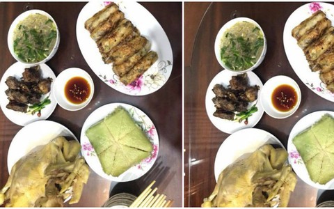 Anh chàng khoe mâm cơm như Tết, cư dân mạng chẳng khen thì thôi lại vào "nói mát": 2 tiếng gói được bánh chưng?