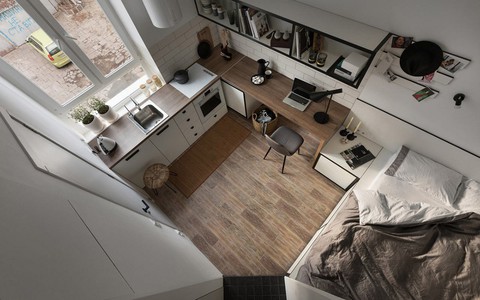 Căn hộ nhỏ vỏn vẹn gần 18m² này chứng minh cho bạn thấy ở nhà nhỏ vẫn tuyệt như nhà to