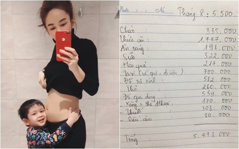Tổng thu 5,5 triệu chi tiêu nhà 5 người, cuối tháng chốt sổ còn dư 27 nghìn, mẹ bầu hoang mang, chị em khen "quá giỏi"