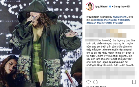 Lý Quý Khánh lên đồ cho Hồ Ngọc Hà sexy quá làm fan lo: "Em sợ chị Hà nhảy mạnh lỡ mà lộ 1 phát là toi ngay!"