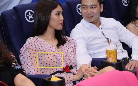 Mặc váy xuyên thấu tới sự kiện cùng phu quân tương lai, Lan Khuê không may để lộ lỗi nội y kém sang