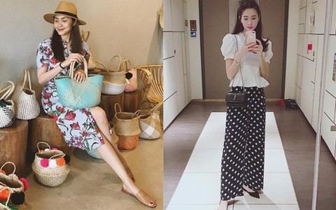 Đều có nhược điểm này ở đôi chân, nhưng Hà Tăng và Thu Thảo đều rất khéo biết cách chọn đồ để khắc phục